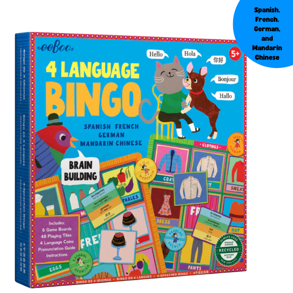 Image of 4 Language Bingo