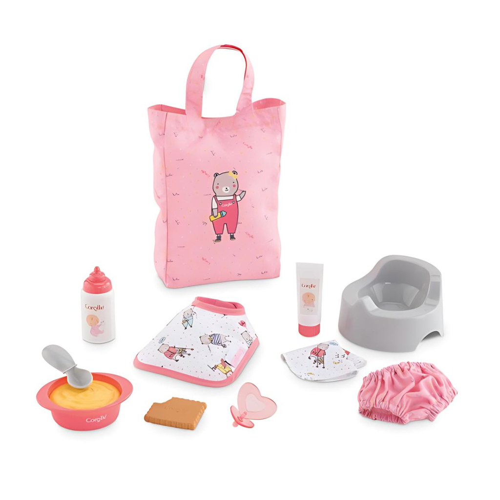 Image of Corolle Large Accessory Set in Pink