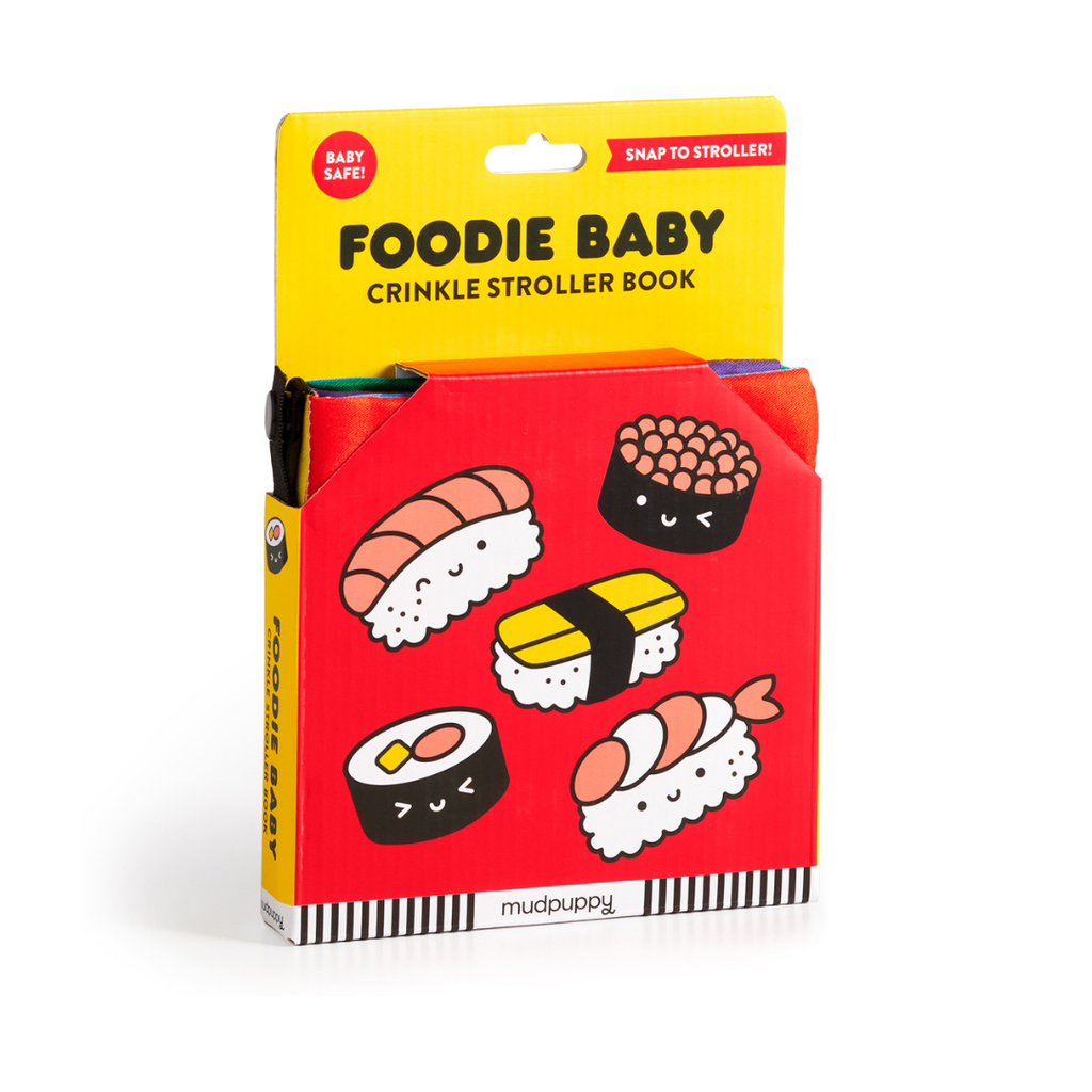 Image of Foodie Baby Crinkle Stroller Book