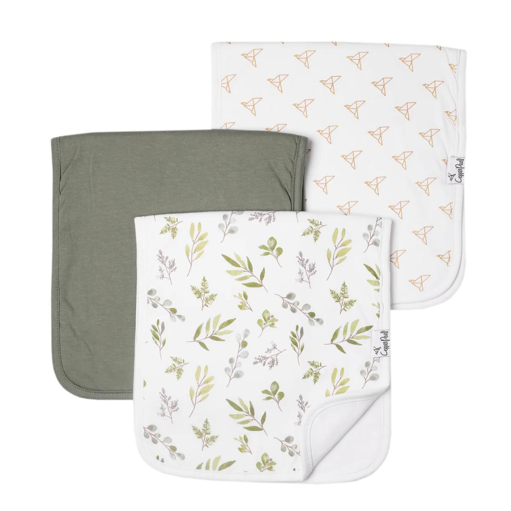 Image of Haven 3 Pack Premium Burp Cloths