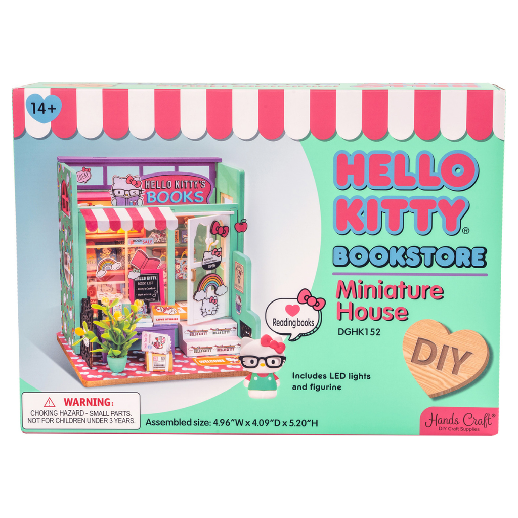 Image of Hello Kitty Bookstore Miniature House