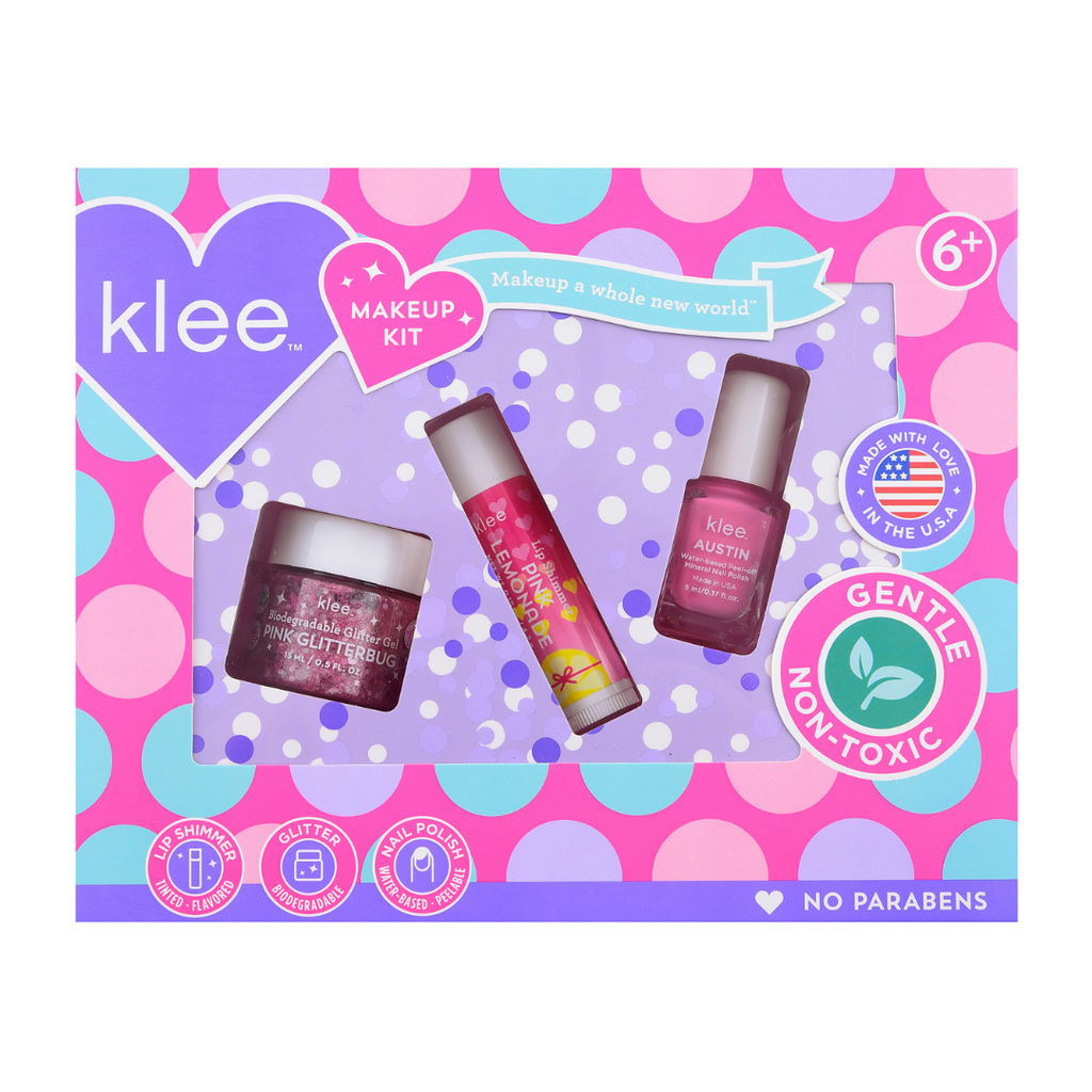 Image of Klee Pink Sugar Swirls Makeup Kit