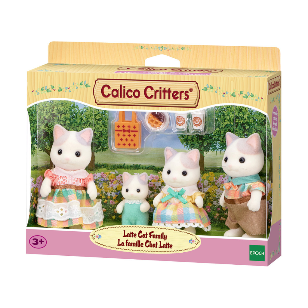 Image of Calico Critters Latte Cat Family