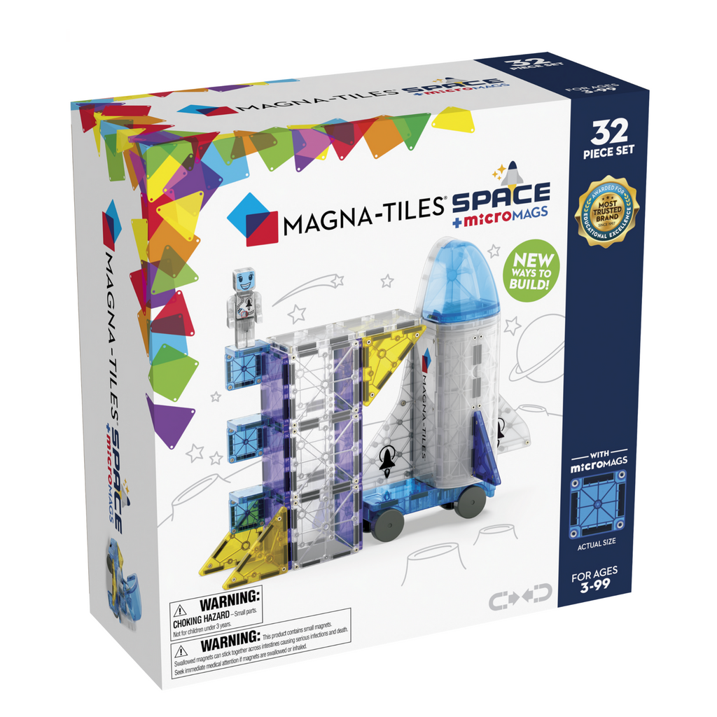 Image of Magna-Tiles Space play set packaging