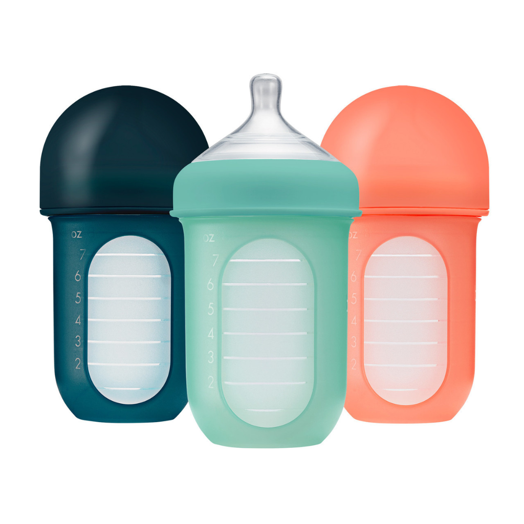 Image of Nursh 3 Pack Mint Medium Flow Bottles 8 oz