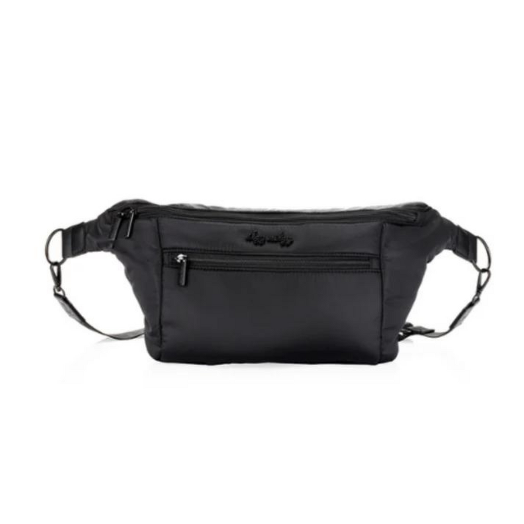 image of Ritzy Pack Fanny Pack & Crossbody Diaper Bag Black