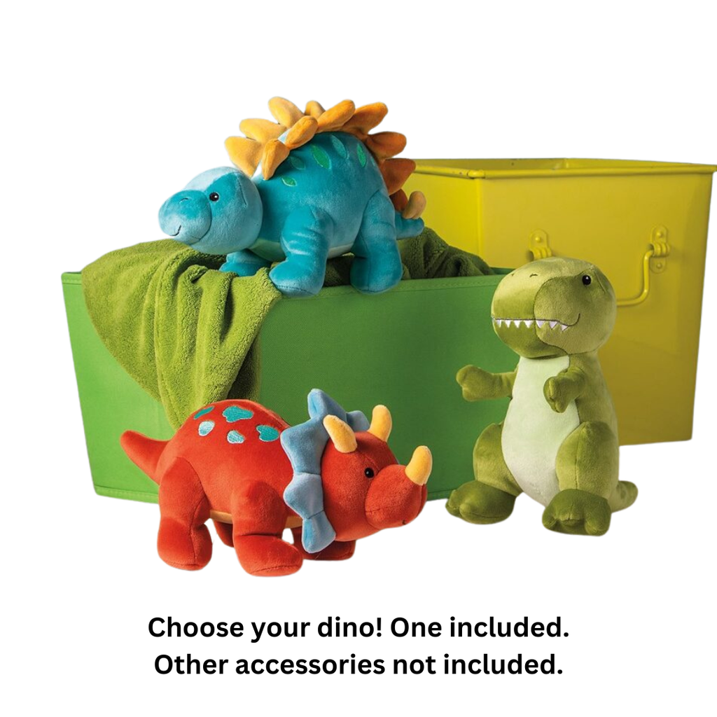 Image of Smootheez Dinosaurs variants and words stating " Choose You Dino! One included. Other accessories not included."