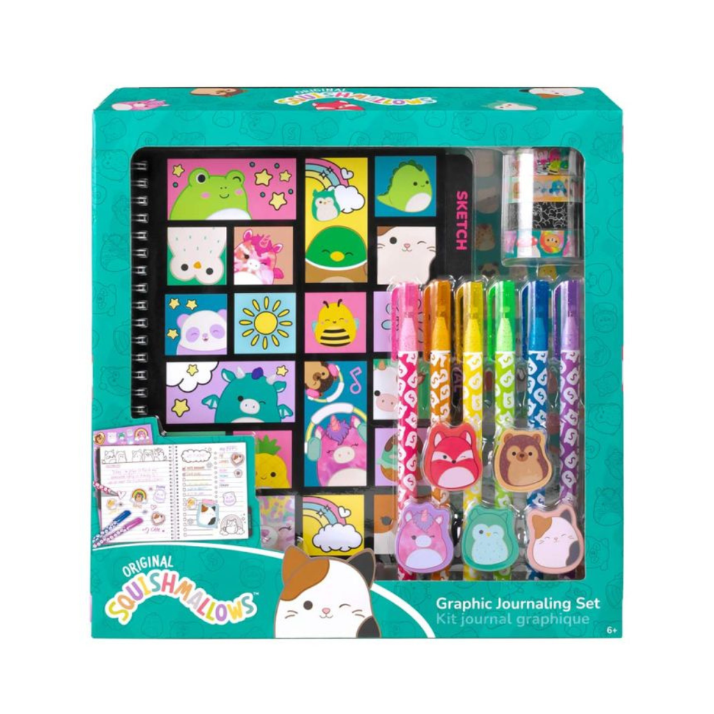 Image of Squishmallow Graphic Journaling Set