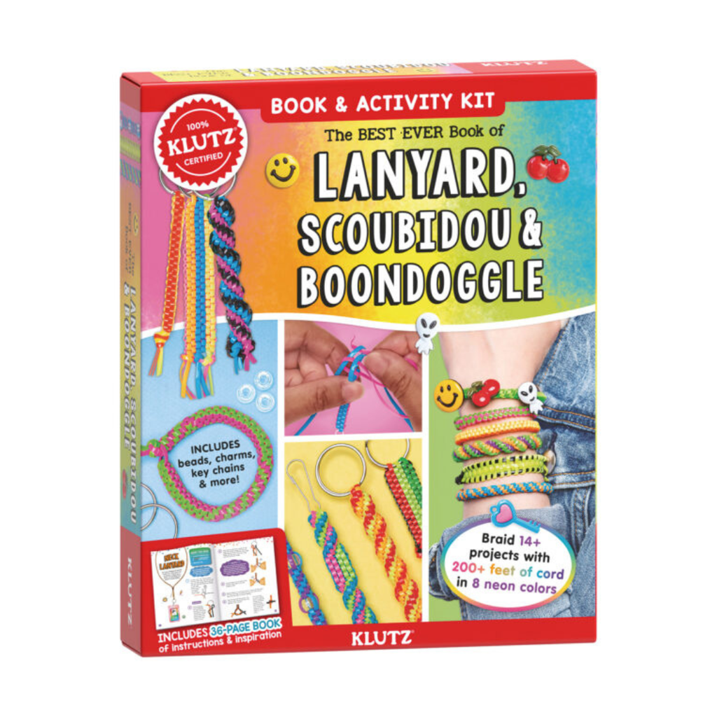 Image of The Best Ever Book of Lanyard, Scoubidou & Boondoggle