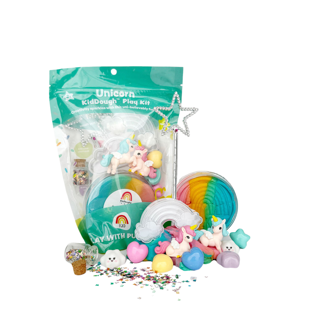 Image of Unicorn Sensory Play Dough Kit