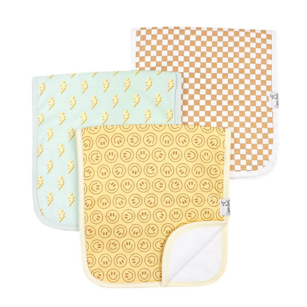 Image of Vance 3 Pack Premium Burp Cloths