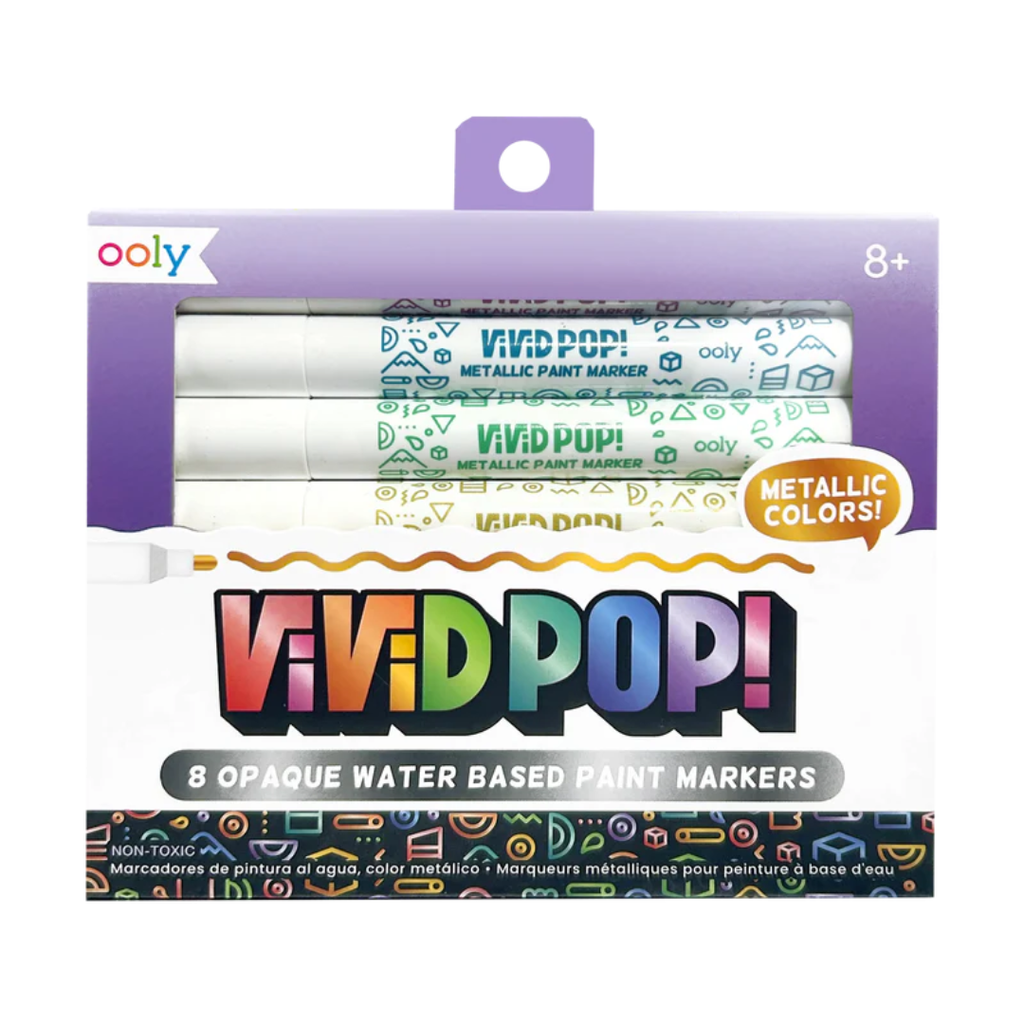 Image of Vivid Pop! Metallic Paint Markers