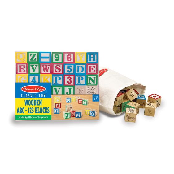 Melissa & Doug Alphabet Blocks - Springfield, IL - Little Lincoln's Toy Shop