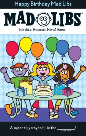 Image of Happy Birthday Mad Libs