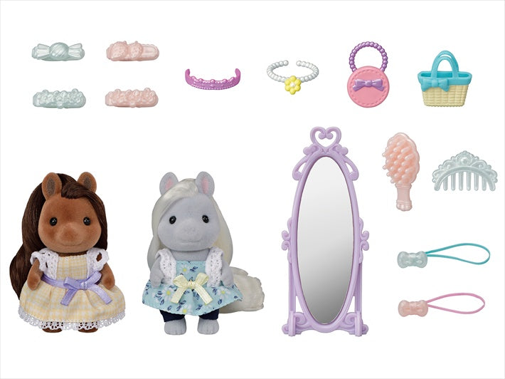 Image of Calico Critters Pony Friends Set