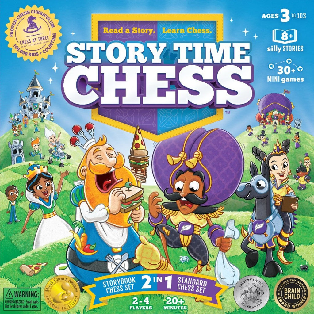 Image of Story Time Chess board game packaging cover